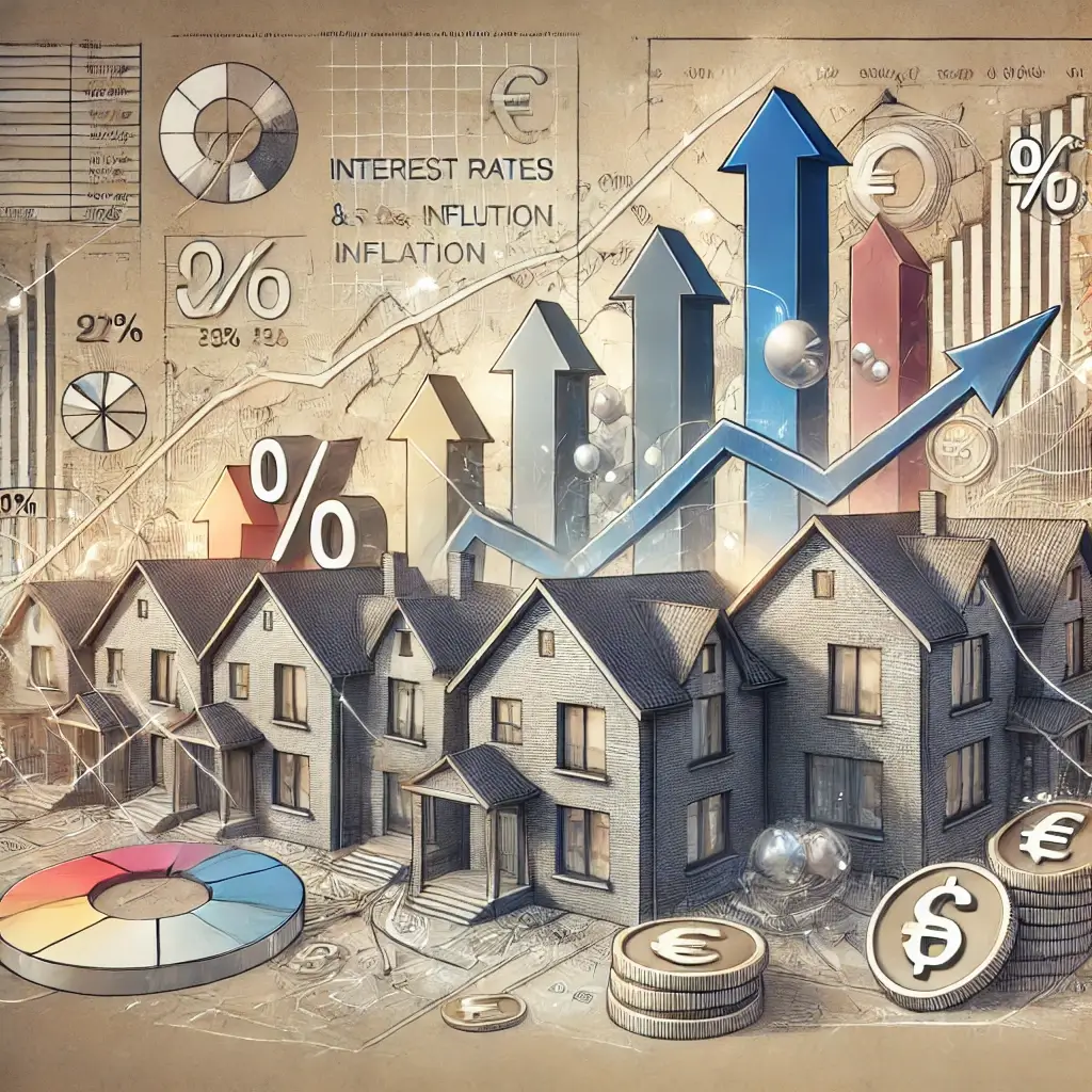 L'impact des taux d'intérêt et de l'inflation sur le marché immobilier en 2024